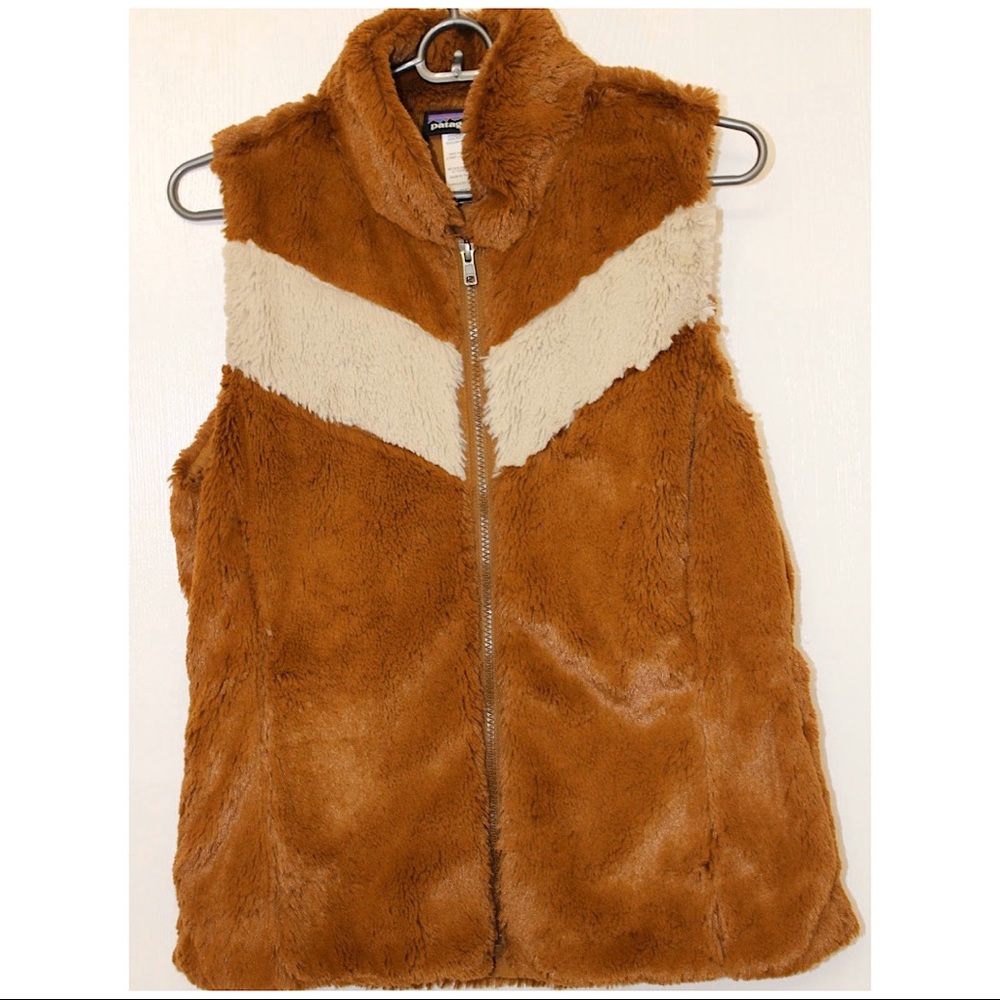 Faux Fur Patagonia Vest | sz M
